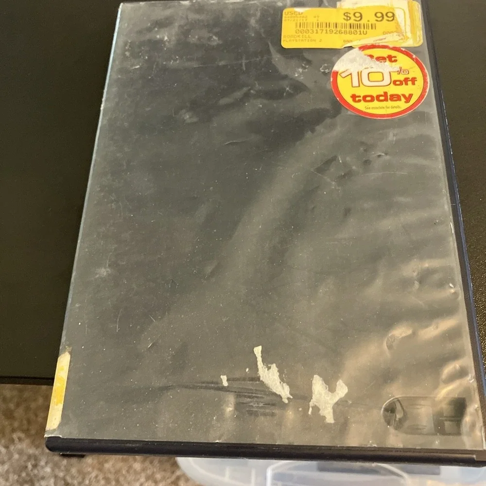 Sony Kingdom Hearts Game PS2 OS Red Fair Greatest Hits Disc Only SLUS-20370GH